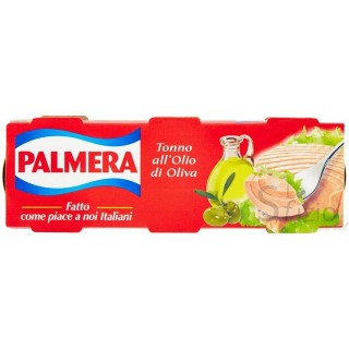 PALMERA TONNO OLIO DI OLIVA 3X80GR