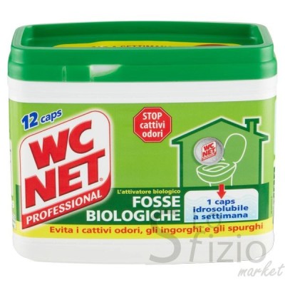 WC NET FOSSE BIOLOGICHE X12 BUSTINE 216GR