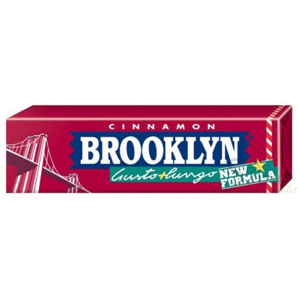 BROOKLUN CHEWING GUM CINNAMON CANNELLA X9PZ