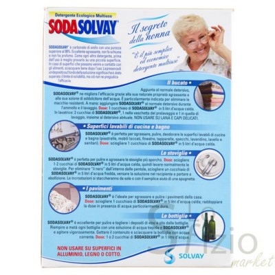 SODASOLVAY DETERGENTE ECOLOGICO 1KG