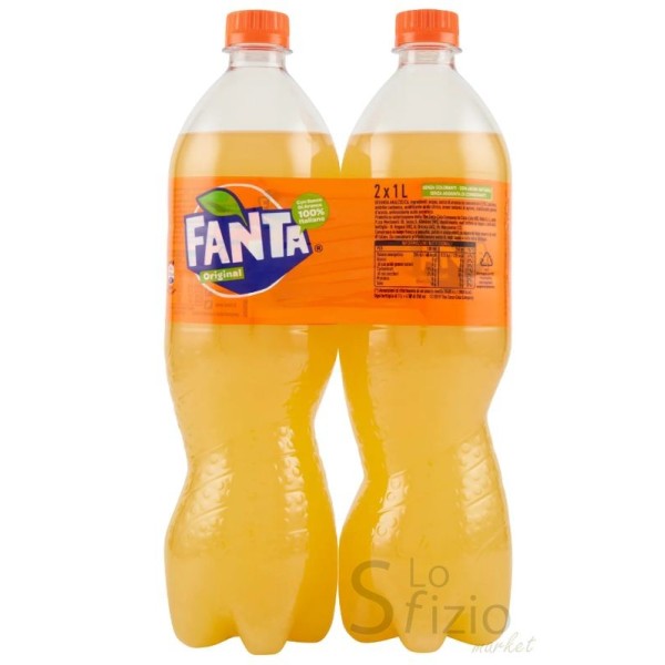 FANTA ORANGE BIPACK  X2 1LT